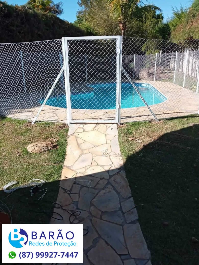 Rede de proteção para piscina Campo Formoso